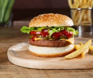 Vegetarische hamburger 2.0